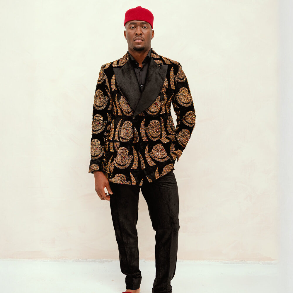 The Royal Essence Isiagu Double-Breasted Suit