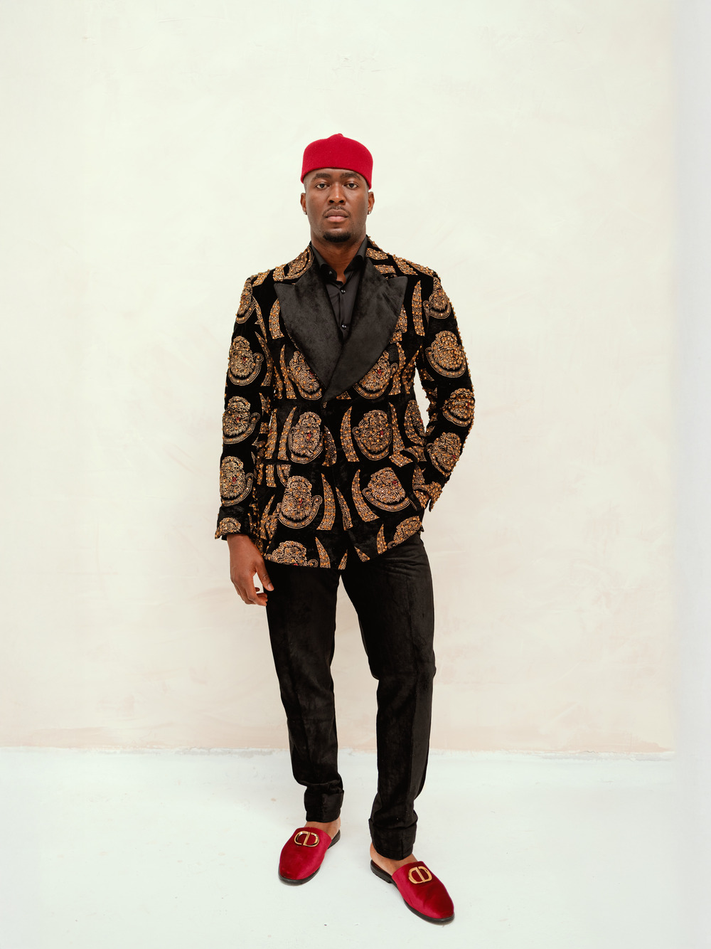 The Royal Essence Isiagu Double-Breasted Suit