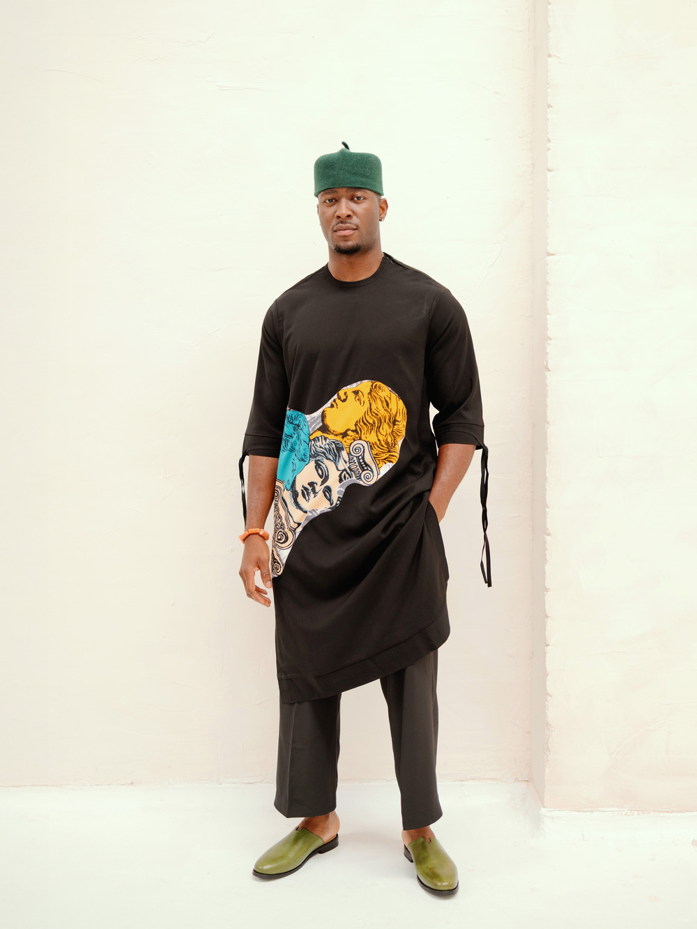 The Abstract Royalty Two-Piece Ensemble